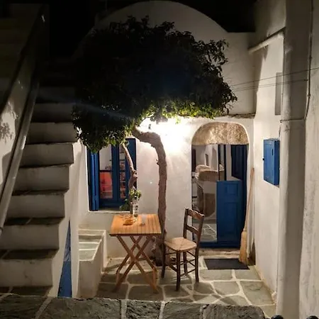 Old Cycladic House In The Heart Of The Chora.